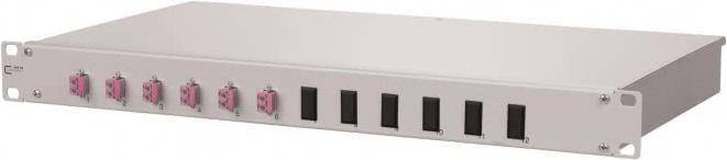 METZ CONNECT 1502577506-F OpDAT fix Patchfeld 6xLC-D Pigtails OM4 eingel. u - Zu-1