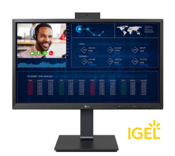 LG ThinClient 24CR671N-6P 60.4cm 23.8Zoll 16 9 1920x1080 250cd/m2 1000 1 5ms Int