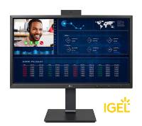 LG ThinClient 24CR671N-6P 60.4cm 23.8Zoll 16 9 1920x1080 250cd/m2 1000 1 5ms Int-1