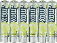 Ansmann 4+2 gratis Akkus maxE Micro AAA 800 mAh - (AAA)-2