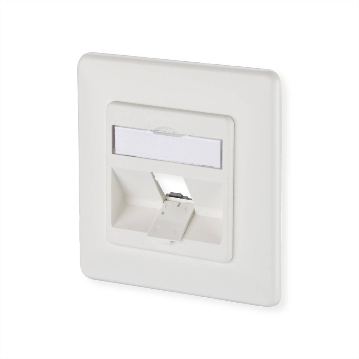 METZ CONNECT Modul Anschlussdose UP, 1 Port unbestückt reinweiß-1