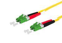 METZ CONNECT OpDAT Patchkabel, LC-D APC/LC-D APC OS2, 0,5 m-2