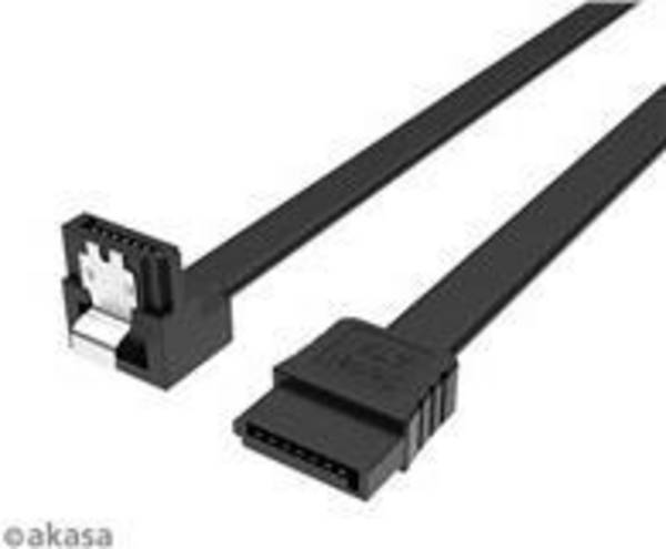 SATA cable 6 GB/s, angled, 100 cm