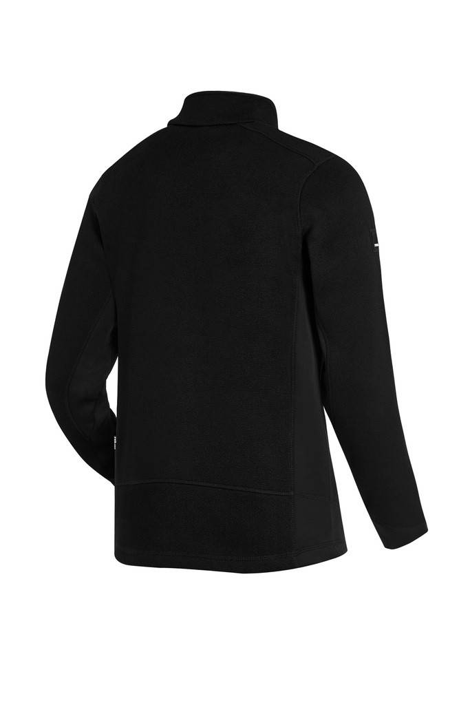 FHB Strick-Fleece-Jacke CHRISTOPH schwarz Gr.M Arbeitsjacke-2