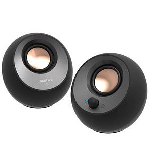 Creative Labs Creative Pebble V3 - Lautsprecher - für PC - 2.0-Kanal - kabellos - Bluetooth - USB - 8 Watt (Gesamt)-1