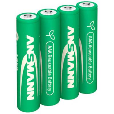 Ansmann 4 Batterien Typ 1050 Micro AAA 1.2 V - Batterie-0