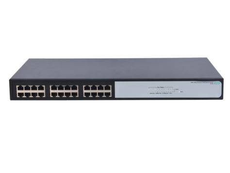 HPE Switch - OfficeConnect 1420 24G - Switch - 1 Gbps - 24-Port - Duplex - Voll--1