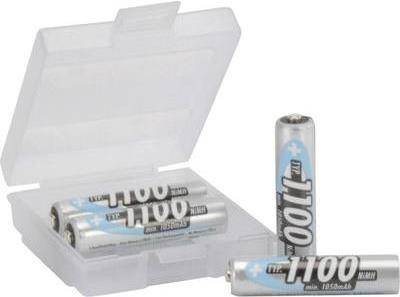 Ansmann Micro AAA -Akku NiMH 4er+ Box 1100 mAh 1.2 V 1 Set 1311-0002 - Micro (AA-1