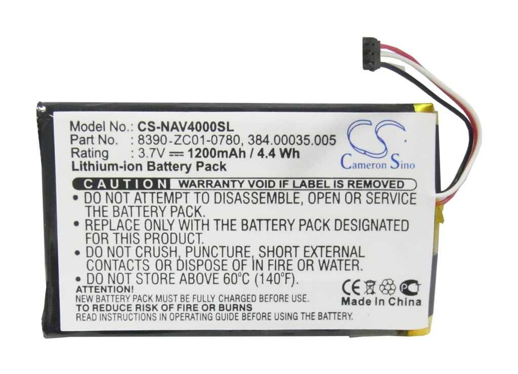 Navi-Akku LiPoly 3,7V 1200mAh ersetzt Navigon 384.00035.005-0