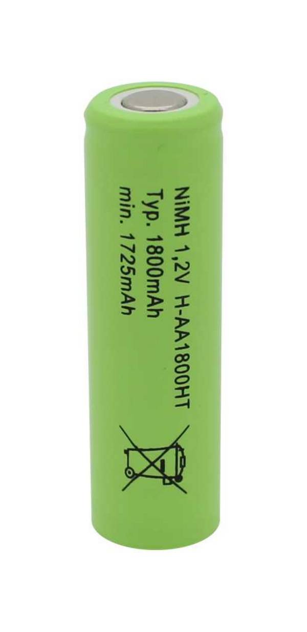 Mexcel H-AA1800H NiMH-Akku 1800mAh hochtemperaturfähig passend für RZB 67000.0.256