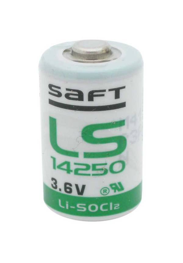 Saft Lithium LS14250 1/2AA 3,6V passend für Siemens 6ES5-980-0MA11, 6ES5980-0MA11