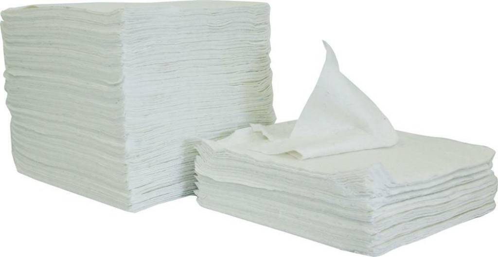 5 x ELOS Vliestuch hellbunt 38X38cm 2 KG Pack-0