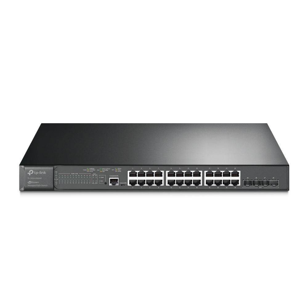 TP-LINK Jetstream 24-Port Gigabit And 4-Port 10Ge Sfp+ L2+ Managed - 4-Port 10Ge-1