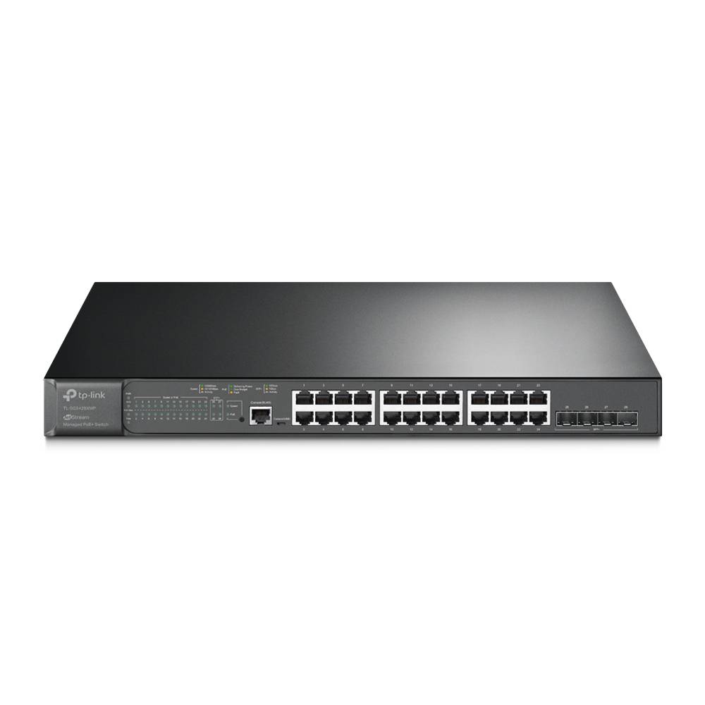 TP-LINK Jetstream 24-Port Gigabit And 4-Port 10Ge Sfp+ L2+ Managed - 4-Port 10Ge-2
