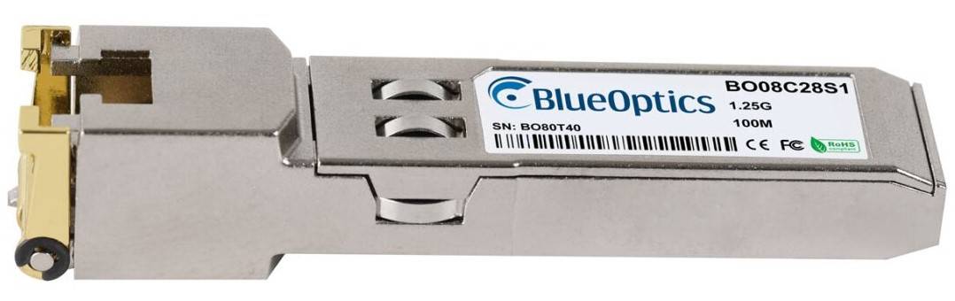BlueOptics HPE Aruba J8177D BlueOptics BO08C28S1 SFP Transceiver, Kupfer RJ45, 1000BASE-T, 100 Meter