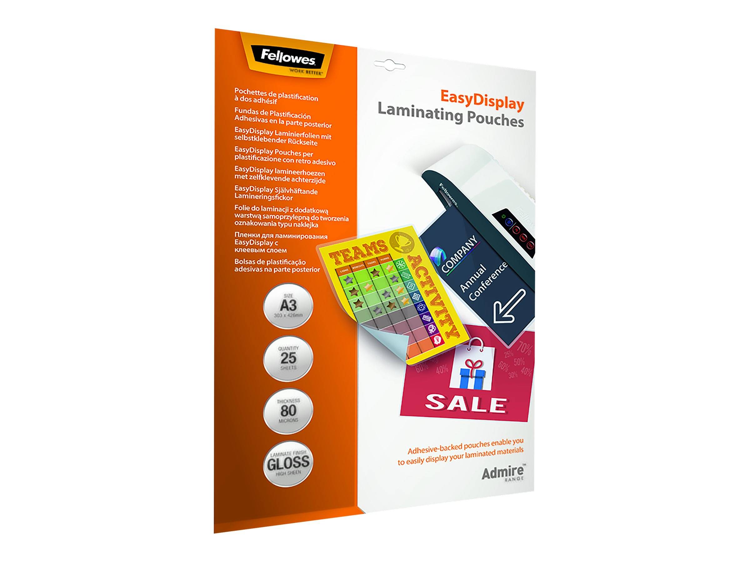 Fellowes Admire EasyDisplay - 25er-Pack - A3 (297 x 420 mm)-1