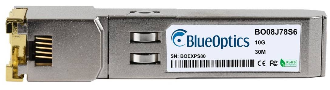 BLUEOPTICS - E10GSFPT kompatibler BlueOptics SFP+ BO08J78S6-0