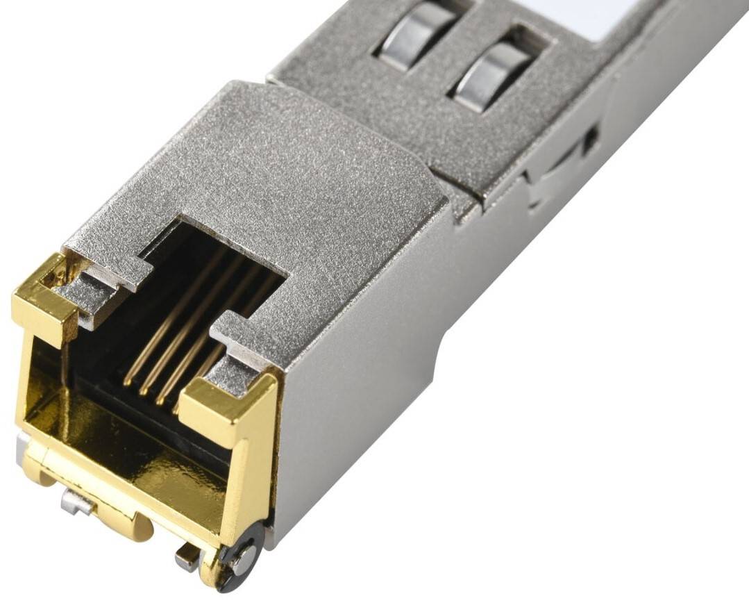 BlueOptics Ubiquiti Networks UACC-CM-RJ45-1G BlueOptics BO08C28S1 SFP Transceiver, Kupfer RJ45, 1000BASE-T, 100 Meter-1