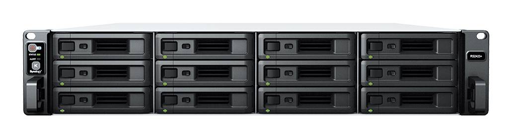 SYNOLOGY - RS2423+ 12-Bay NAS+ 12x6TB HAT3300-6T HDD - NAS - SATA-0