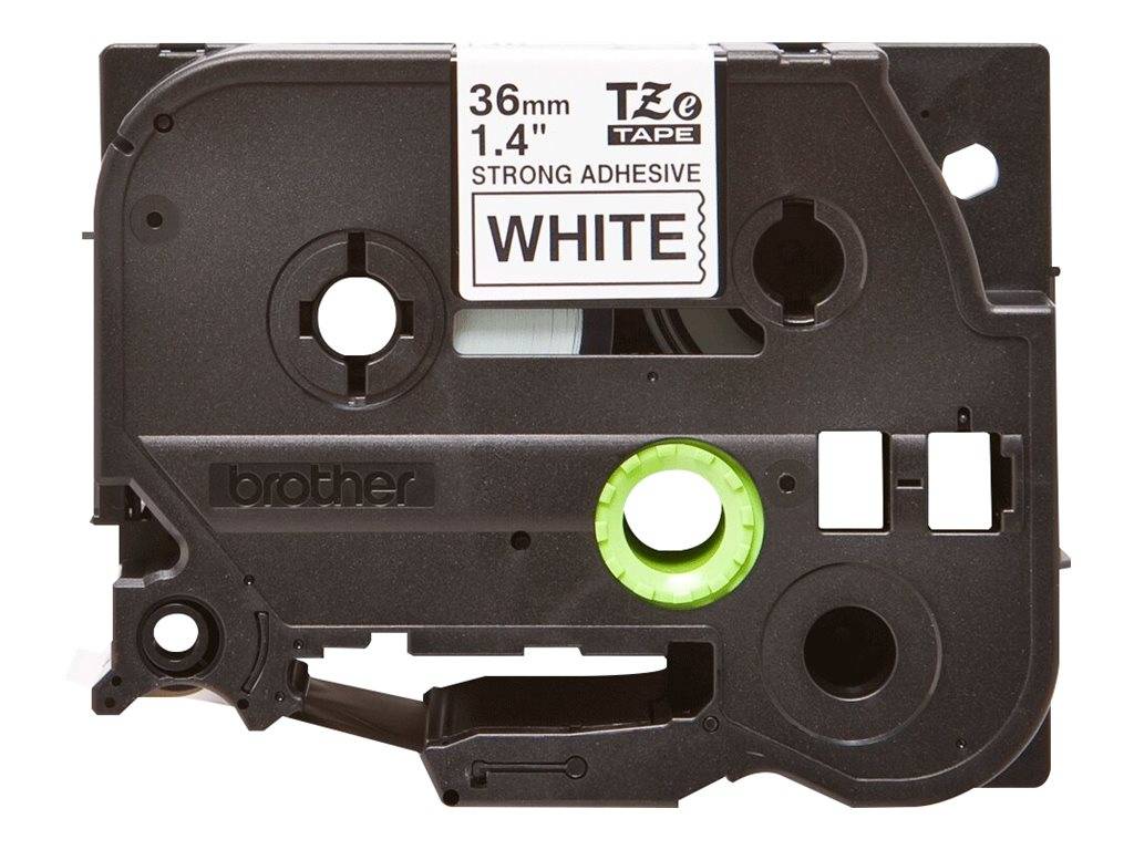 Brother TZe S261 - Laminiertes extra starkes Klebeband - Schwarz auf Weiß-3
