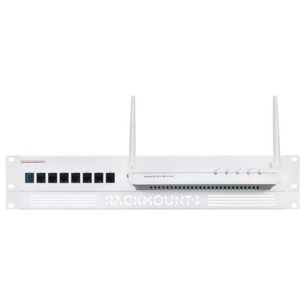 Rackmount.IT - Montagesatz für Netzwerkgeräte - Rack montierbar - weiß, RAL 9003 - 1.3U - 48.3 cm (19"")