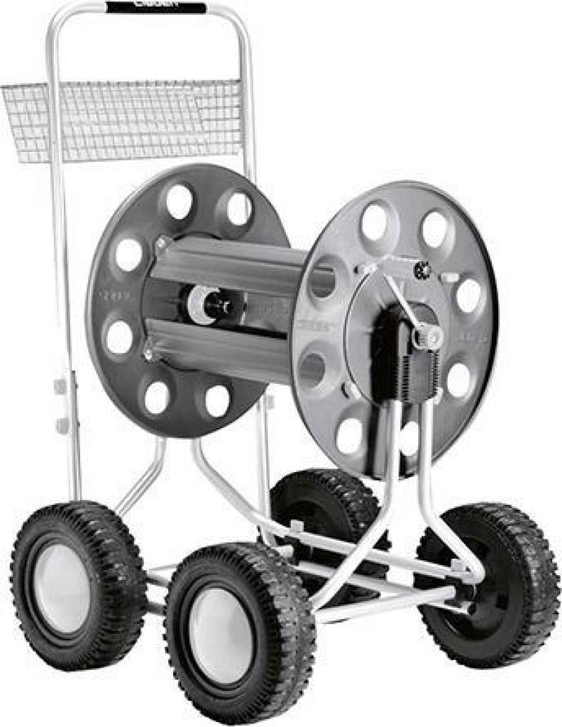 CLABER Metall-Schlauchwagen Jumbo, 165m 1/2 Zoll oder 75m 3/4 Zoll-0