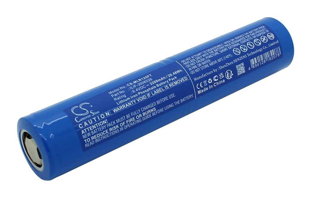 Ersatzakku für Handleuchte LiFePo4 6,4V 3000mAh ersetzt MagLite ILIF-3006526-0