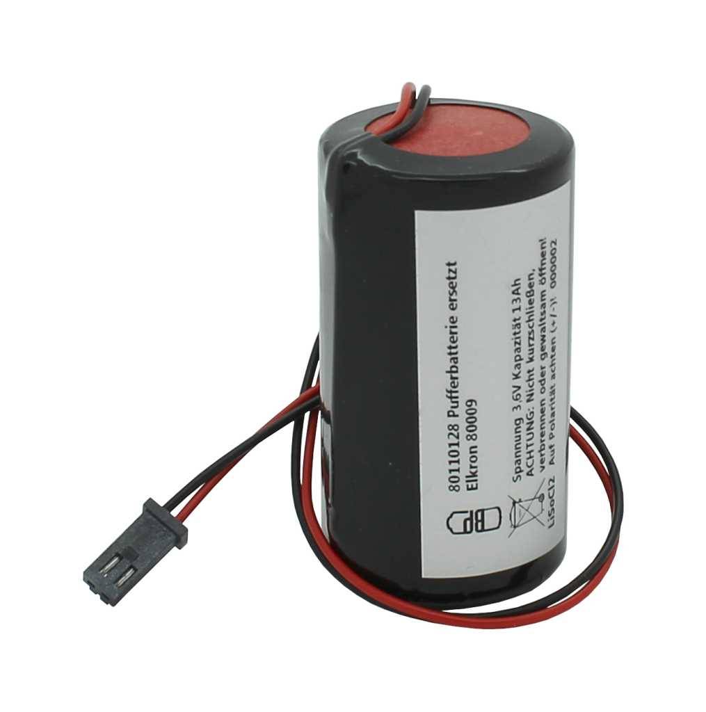 Pufferbatterie LiSoCl2 3,6V 13Ah ersetzt Elkron 80009-0