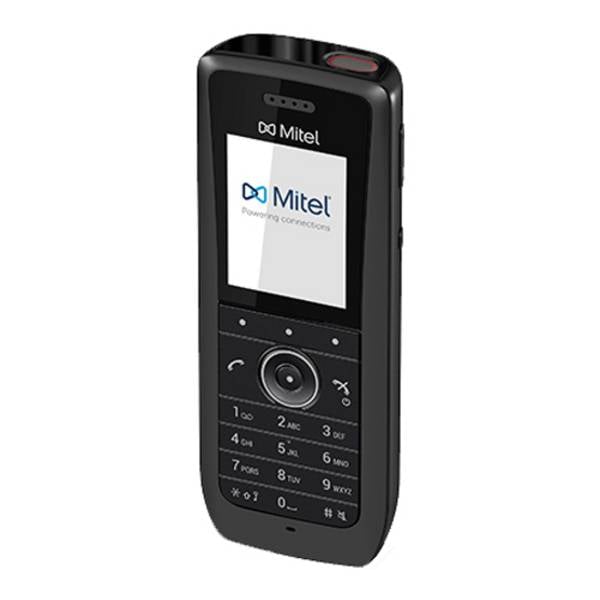 MITEL 5634 - WiFi-Handset (2" LCD-Farbdisplay | Bluetooth 5.0 | WiFi 802.11 a/b/g/n/ac | Vibration | Alarmfunktion)