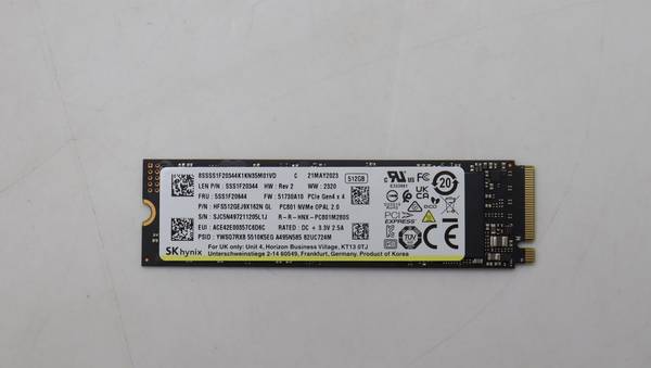 LENOVO - SSD M.2 2280 PCIe 4x4 OPAL