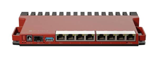 MikroTik L009 Series L009UIGS-RM - - Router - 9-Port-Switch - 1GbE - 2.5GbE - 2,