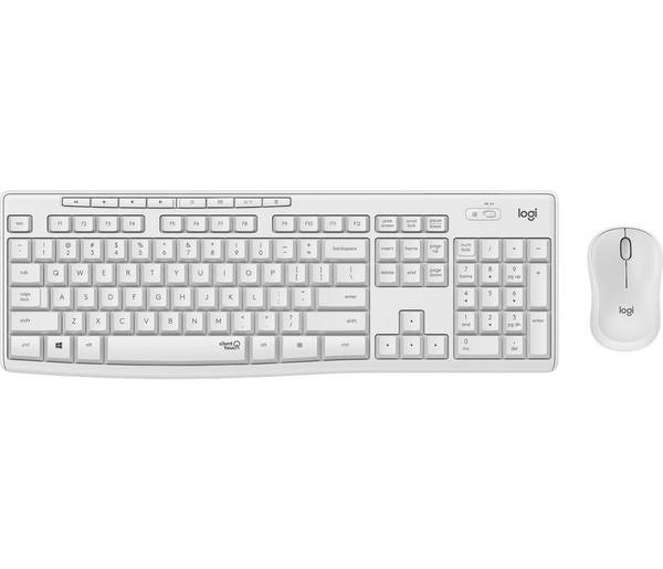 Logitech MK295 Silent - Tastatur-und-Maus-Setkabellos - 2.4 GHz - Pan Nordisch -