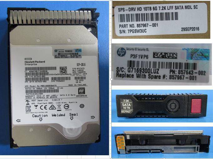 HPE - Festplatte - 10 TB - 3.5"" LFF (8.9 cm LFF)-0