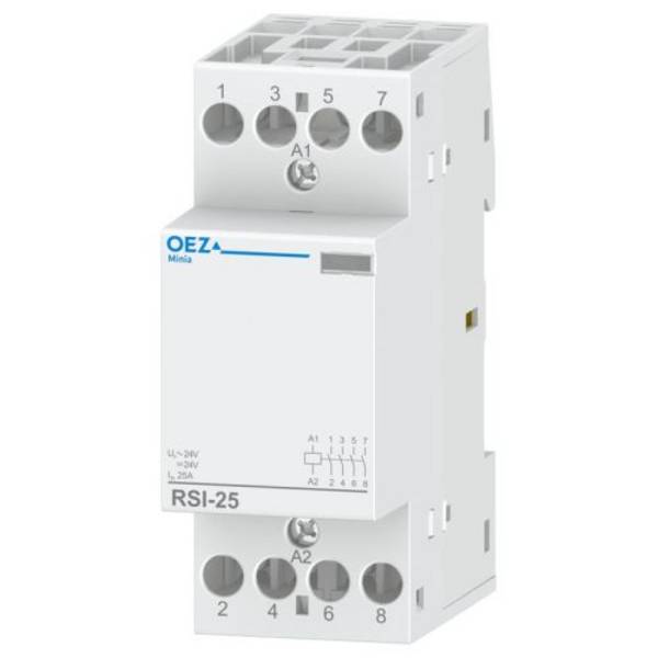 25A Schütz mit 4x Schließer, Steuerspannung AC/DC 24V, Arbeitsspannung AC 400V bis 4 KW