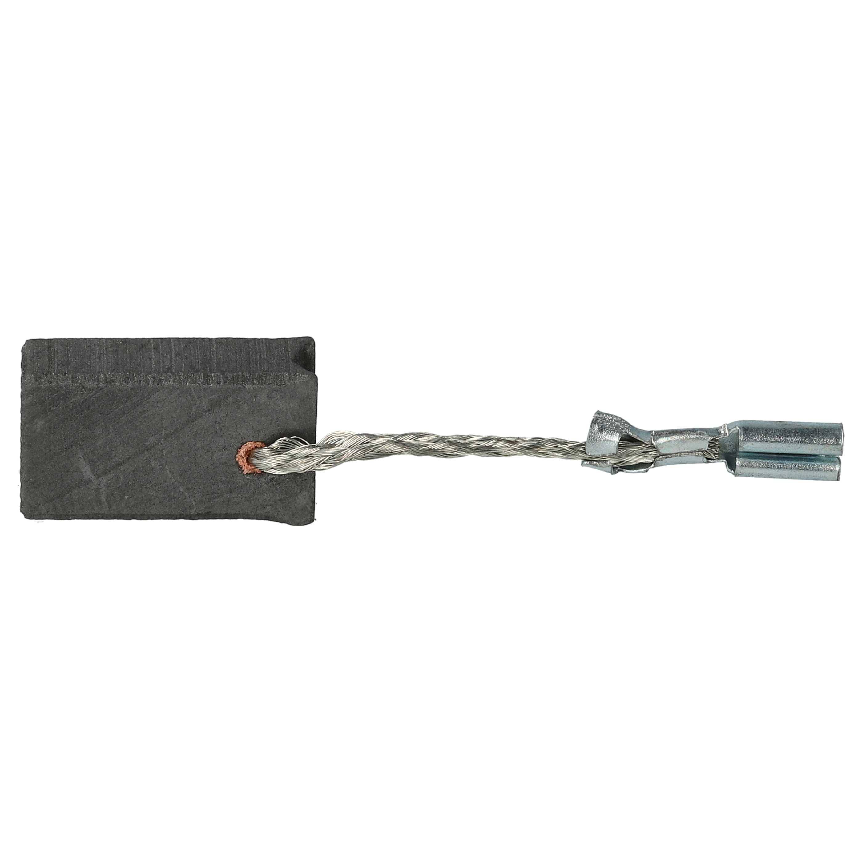 vhbw 2x Kohlebürste 6 x 10 x 17 mm Ersatz für Bosch EB-3601G960R0-1607000V37, 1607000V37 für Elektrowerkzeug-1