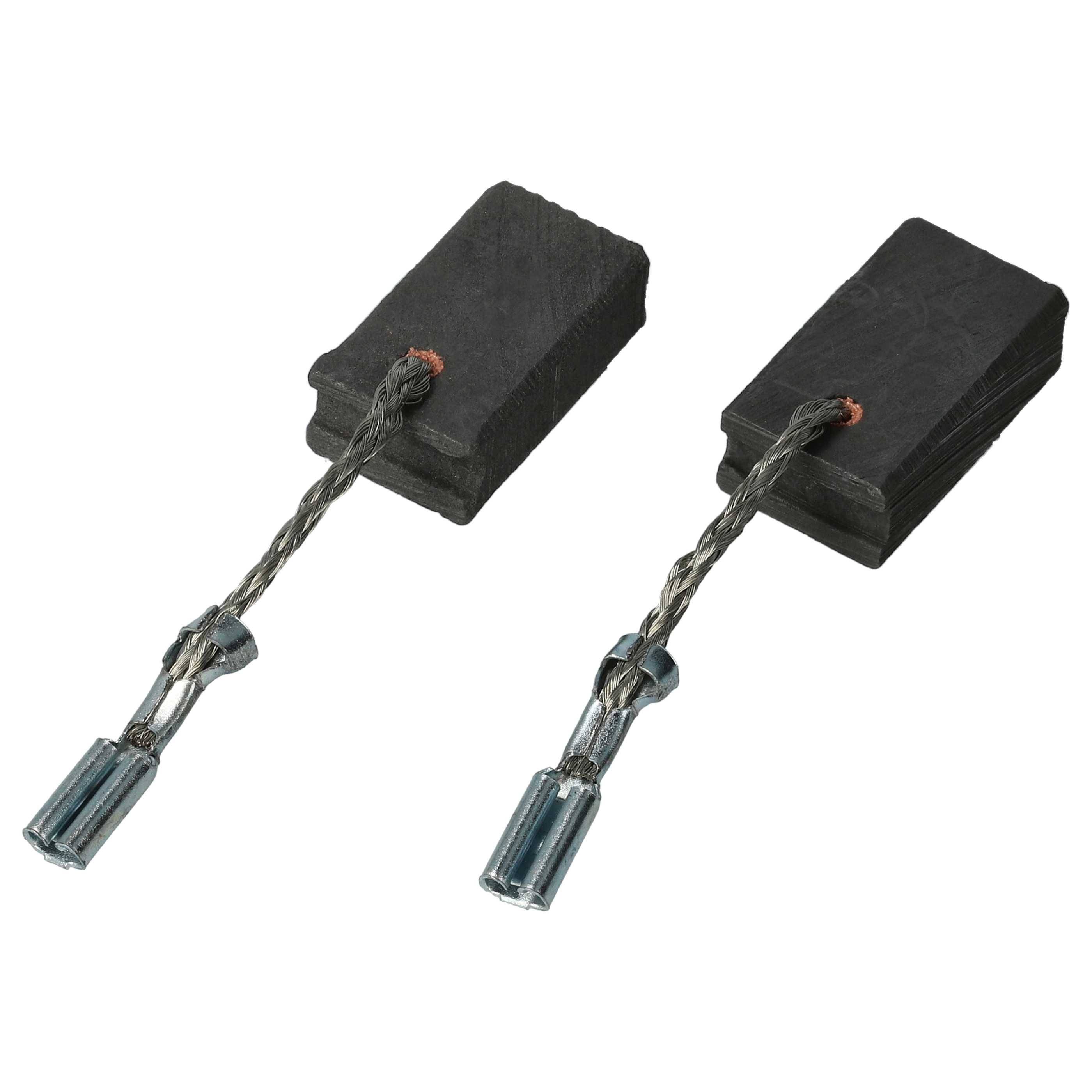 vhbw 2x Kohlebürste 6 x 10 x 17 mm kompatibel mit Bosch GBR 15 CA 3 601 G76 001, 3 601 G76 000 Elektrowerkzeug-0