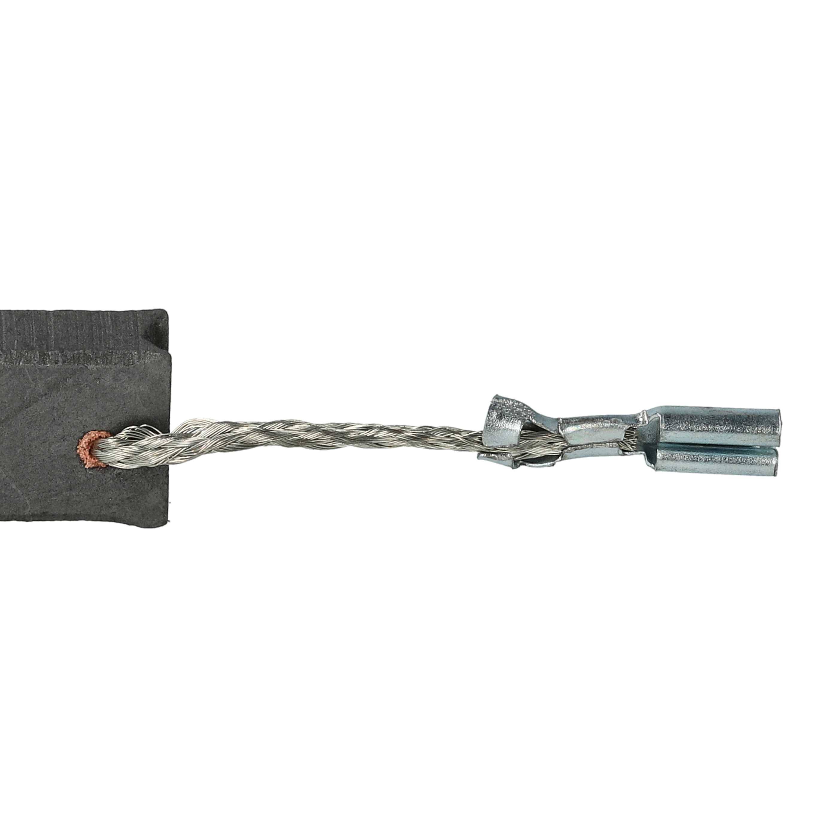 vhbw 2x Kohlebürste 6 x 10 x 17 mm kompatibel mit Bosch GBR 15 CA 3 601 G76 001, 3 601 G76 000 Elektrowerkzeug-4