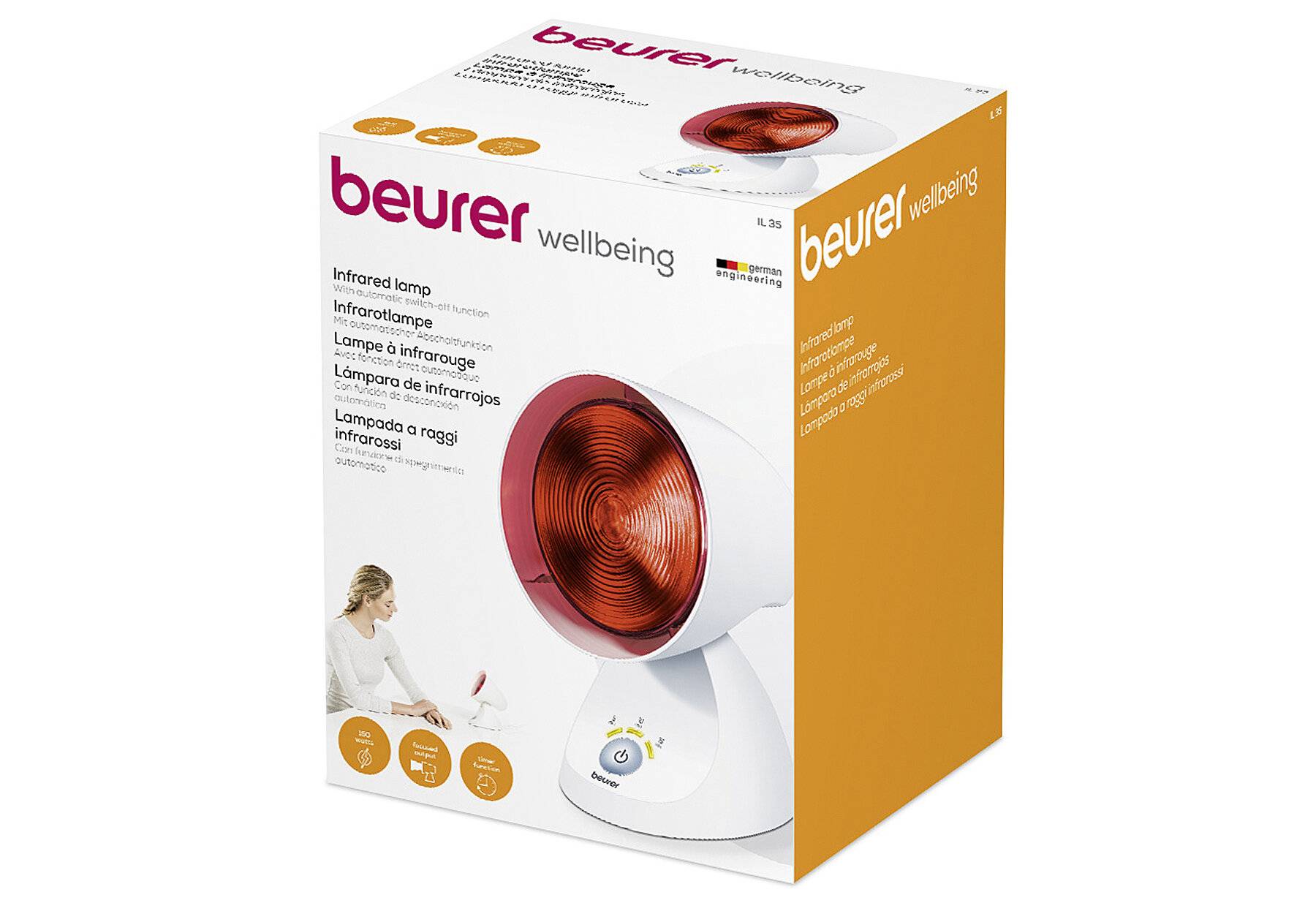 1St. Beurer IL 35 Medizinprodukt Infrarotlampe-1