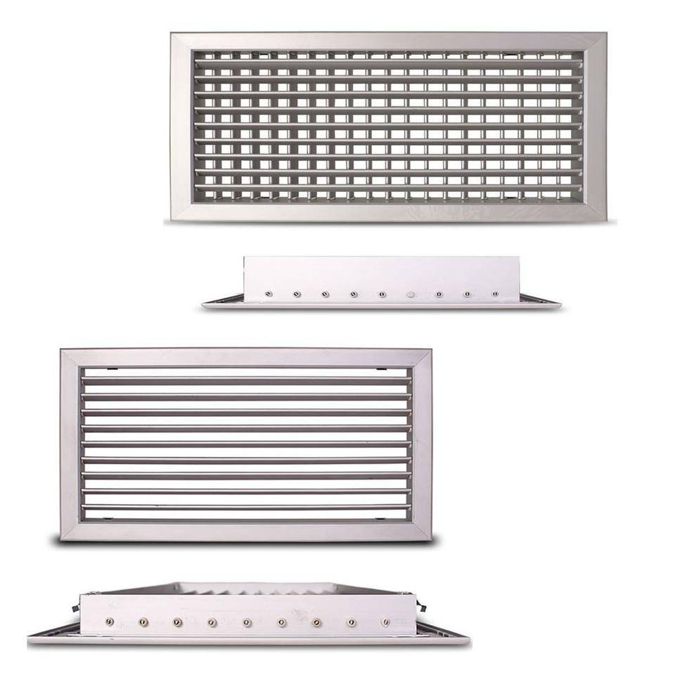 Lenklamellengitter CasaFan ALG-D und ALG-O Aluminium-0
