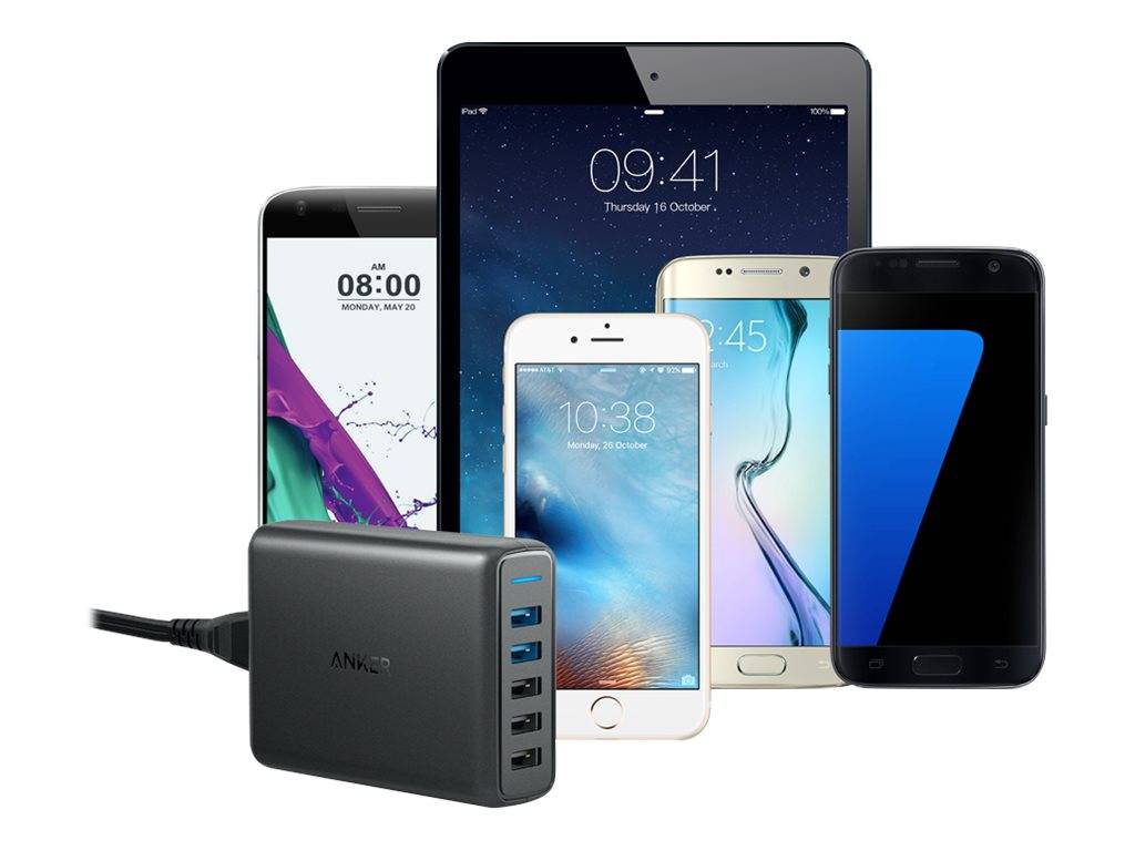 Anker PowerPort Speed 5 Tablets & Smartphones Smartphone Zubehör-1