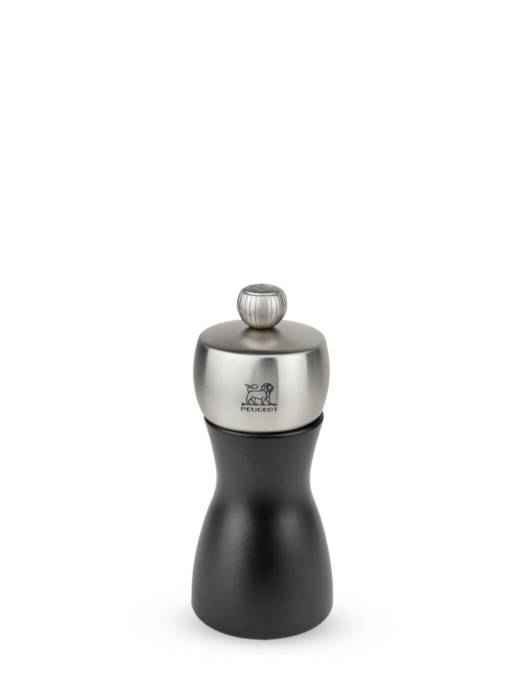 Peugeot Fidji Salzmühle Schwarz, Edelstahl-0