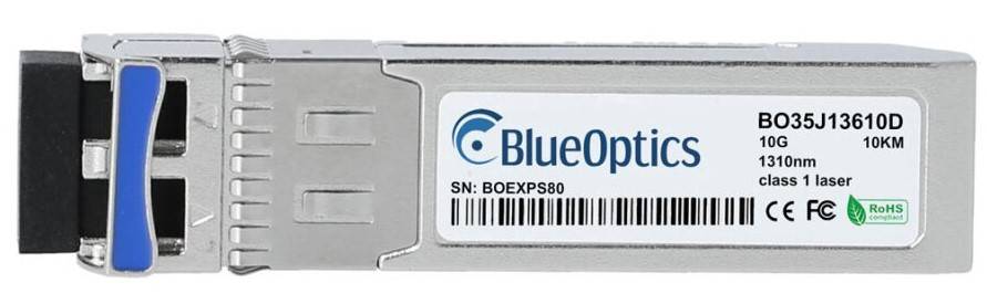 BlueOptics TRENDnet TEG-10GBS10 BlueOptics BO35J13610D SFP+ Transceiver, 10GBASE-LR, Singlemode Fiber, 1310nm, 10KM-0