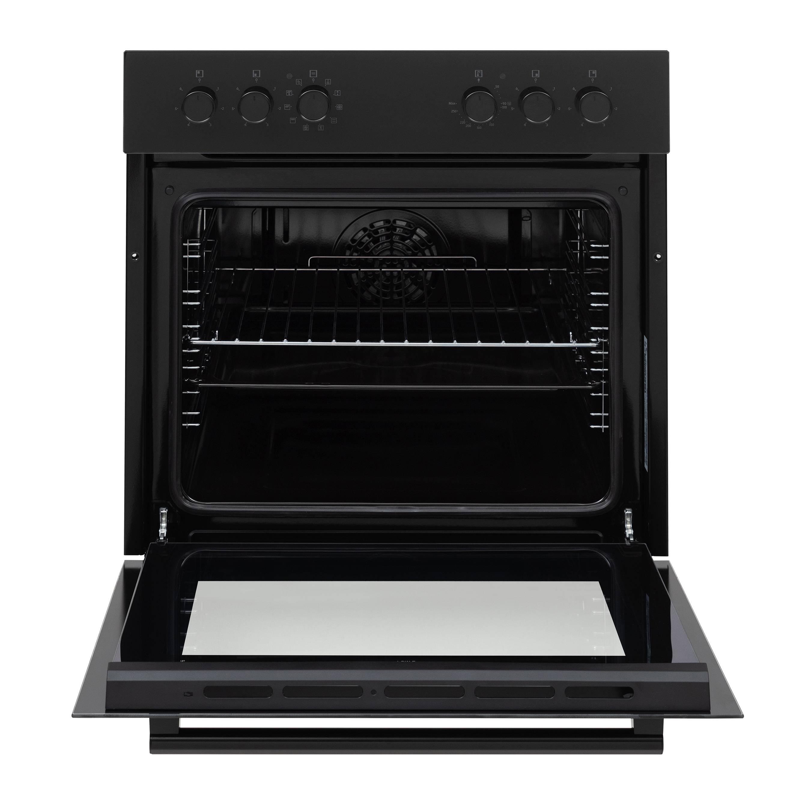 Telefunken ECH65A-B2 Einbauherd-Set | Elektro-Herd-Kochfeld-Kombi | Backofen mit Grill & Umluft | Glaskeramik-Kochfeld-3