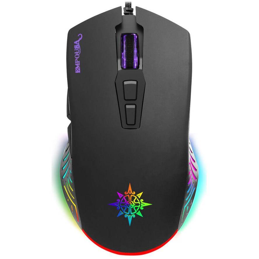 INCA Gaming Maus RGB/ 7200DPI/ 7Tasten/USB 1.50m schwarz retail Eingabe / Ausgabe Mäuse &-1