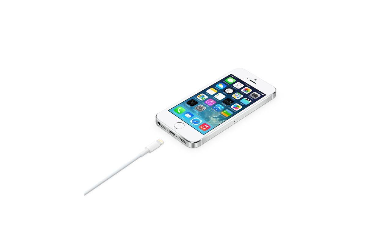 Apple Kabel von Lightning auf USB 2 Meter, weiß MD819ZM/A-2