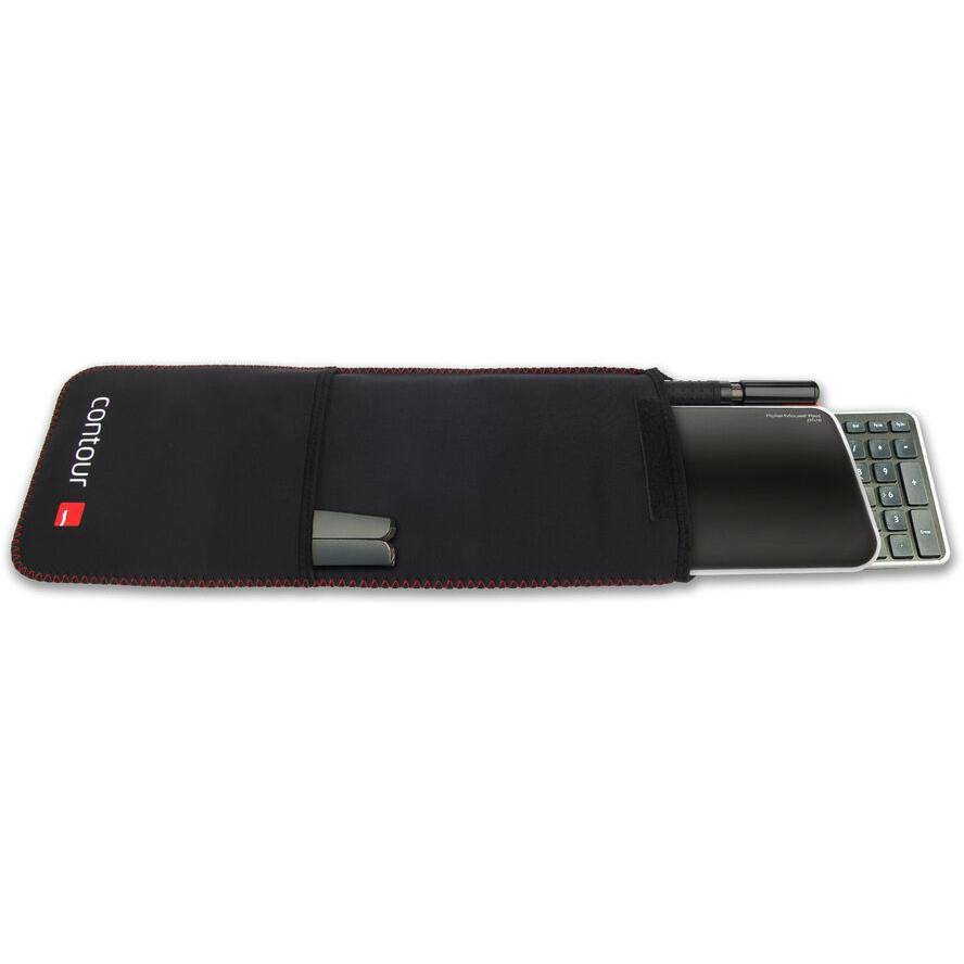 Contour Design RollerMouse Red Plus WL Travel Kit Tastatur Maus enthalten Büro RF Wireless Schwarz-4