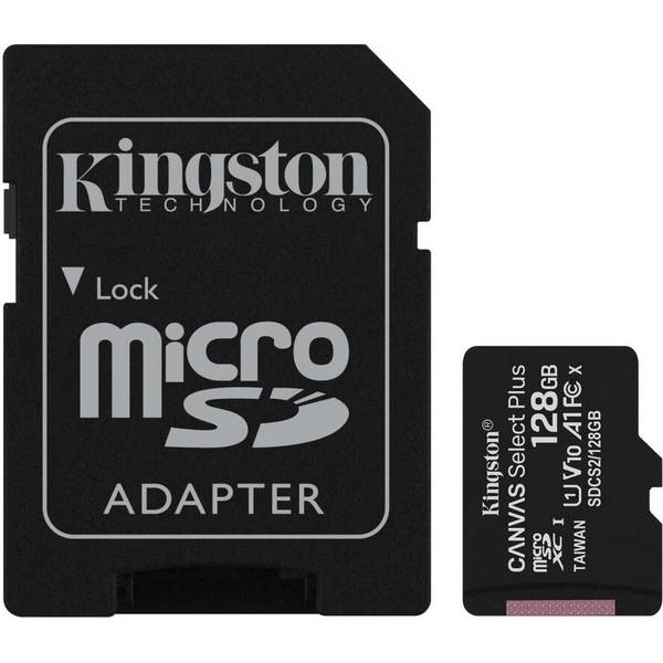 Kingston MicroSD 128GB Canvas Select Plus Klasse 10 (nicht DE)