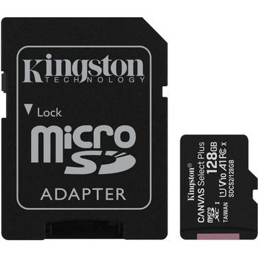Kingston MicroSD 128GB Canvas Select Plus Klasse 10 (nicht DE)