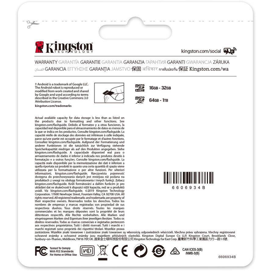 Kingston MicroSD 128GB Canvas Select Plus Klasse 10 (nicht DE)-3