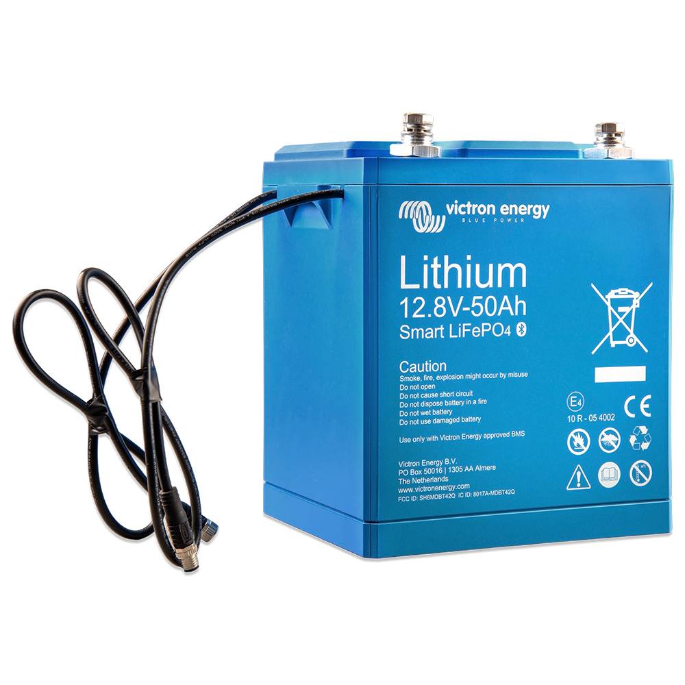 Victron LiFePO4 Batterie 640Wh 12,8V/50Ah Smart-1
